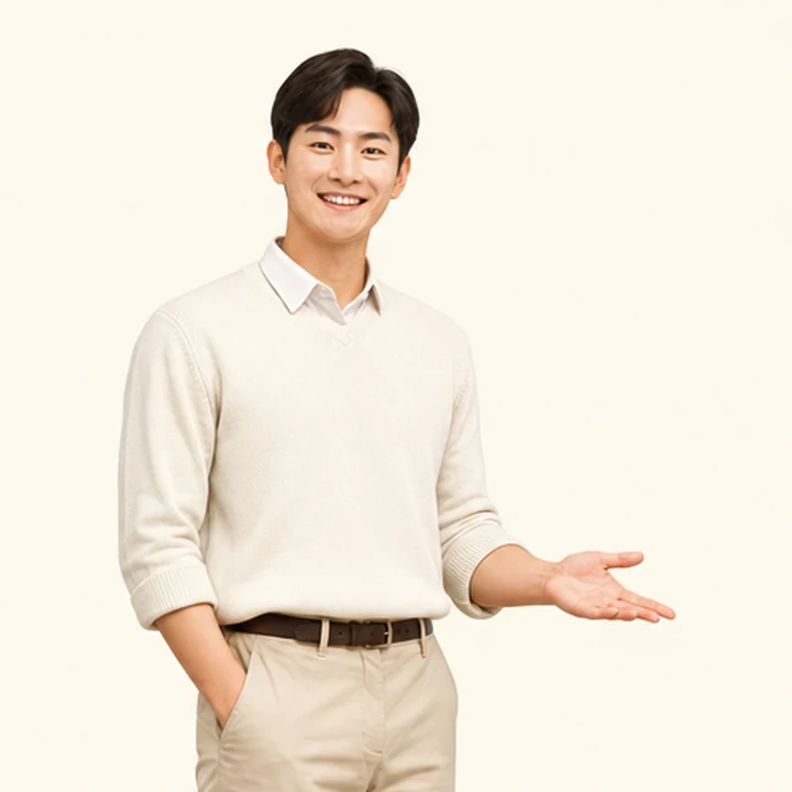 신용회복 기아 모닝 장기렌트 상담 신청을 안내하는 담당자